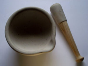 Witch's Mortar and Pestle
